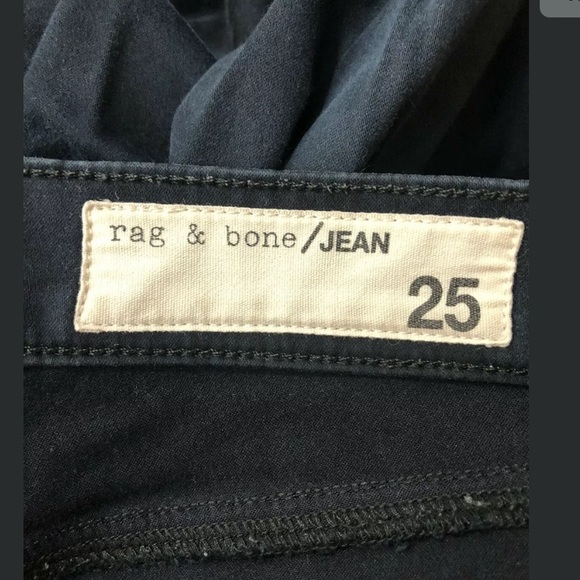 Rag & Bone/Jean Leggings Size 25 Black #L10 - Picture 12 of 12